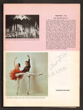 American Ballet Theatre 35th Anniversary - Signed Program 1975