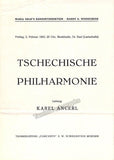 Ancerl, Karel - Signed Program 1963