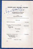 Anderson, Marian - Ormandy, Eugene - Welitch, Ljuba - Signed Program 1950
