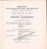 Ansermet, Ernest - Lot of 6 Programs 1927-1952