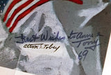 Apollo XI - Large Print Signed by Armstrong, Aldrin and Collins!