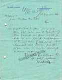 Ascher, Leo - Autograph Letters Signed 1912-1918