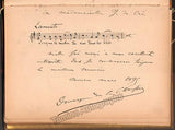 Autograph Album - 20+ Autograph Items - Belgium 1890s