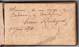Autograph Album - 20 Signatures of Singers 1874