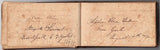 Autograph Album - 20 Signatures of Singers 1874