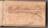 Autograph Album - 20 Signatures of Singers 1874