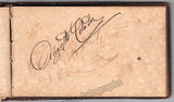 Autograph Album - 20 Signatures of Singers 1874