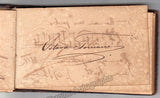 Autograph Album - 20 Signatures of Singers 1874