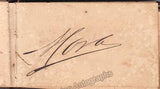 Autograph Album - 20 Signatures of Singers 1874
