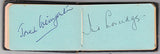 Autograph Album - 40+ Signatures of Pianists, Violinists, etc 1950s
