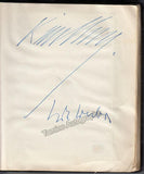 Autograph Album - 90+ Signed photos and Signatures Munich 1950s
