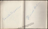 Autograph Album - 90+ Signed photos and Signatures Munich 1950s