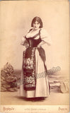 Calve, Emma - Large Cabinet photo as Santuzza in Cavalleria Rusticana