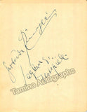 Autograph Collection - 40 Signatures from Salzburg-Vienna
