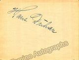 Autograph Collection - 40 Signatures from Salzburg-Vienna
