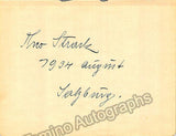Autograph Collection - 40 Signatures from Salzburg-Vienna