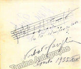 Autograph Collection - 40 Signatures from Salzburg-Vienna