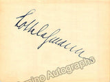 Autograph Collection - 40 Signatures from Salzburg-Vienna