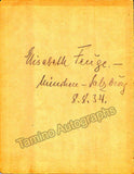 Autograph Collection - 40 Signatures from Salzburg-Vienna
