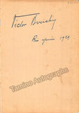 Autograph Collection - Over 60 Signatures Teatro Municipal Opera, Rio de Janeiro 1917-1931