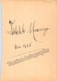 Autograph Collection - Over 60 Signatures Teatro Municipal Opera, Rio de Janeiro 1917-1931