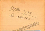 Autograph Collection - Over 60 Signatures Teatro Municipal Opera, Rio de Janeiro 1917-1931
