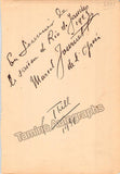 Autograph Collection - Over 60 Signatures Teatro Municipal Opera, Rio de Janeiro 1917-1931