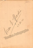 Autograph Collection - Over 60 Signatures Teatro Municipal Opera, Rio de Janeiro 1917-1931