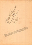 Autograph Collection - Over 60 Signatures Teatro Municipal Opera, Rio de Janeiro 1917-1931