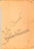 Autograph Collection - Over 60 Signatures Teatro Municipal Opera, Rio de Janeiro 1917-1931