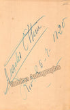 Autograph Collection - Over 60 Signatures Teatro Municipal Opera, Rio de Janeiro 1917-1931
