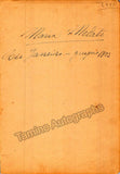 Autograph Collection - Over 60 Signatures Teatro Municipal Opera, Rio de Janeiro 1917-1931