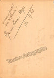 Autograph Collection - Over 60 Signatures Teatro Municipal Opera, Rio de Janeiro 1917-1931