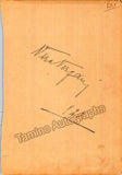 Autograph Collection - Over 60 Signatures Teatro Municipal Opera, Rio de Janeiro 1917-1931