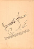 Autograph Collection - Over 60 Signatures Teatro Municipal Opera, Rio de Janeiro 1917-1931