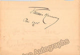 Autograph Collection - Over 60 Signatures Teatro Municipal Opera, Rio de Janeiro 1917-1931