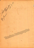 Autograph Collection - Over 60 Signatures Teatro Municipal Opera, Rio de Janeiro 1917-1931
