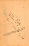 Autograph Collection - Over 60 Signatures Teatro Municipal Opera, Rio de Janeiro 1917-1931