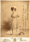 Darclee, Hariclea - Large Signed Cabinet Photo as Tosca, 1900!