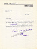 Landowska, Wanda - Lot of 12 Typed Letters Signed