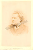 Wilhelmj, August - Signed Cabinet Photo 1883
