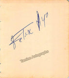 Ayo, Felix - Signed Program Bologna 1953