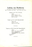 Backhaus, Wilhelm - Lot of 4 Programs 1928-1966