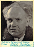 Backhaus, Wilhelm - Signed Photo