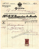 Balakirev, Mily - Autograph Letter Signed 1909