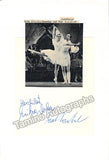 Ballet Autograph Lot - 18 Autographed Pieces