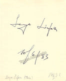 Ballet Dancers - Lot of 24 Signatures