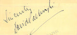 Ballet Dancers - Lot of 36 signatures