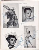 Ballet Russe - Large Program with Many Signatures 1940-41