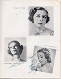 Ballet Russe - Large Program with Many Signatures 1940-41